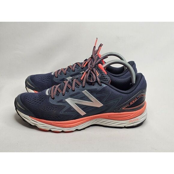 New Balance Womens Solvi V1 WSOLVLG1 Blue Running Shoes Sneakers Size 10 - Picture 1 of 8